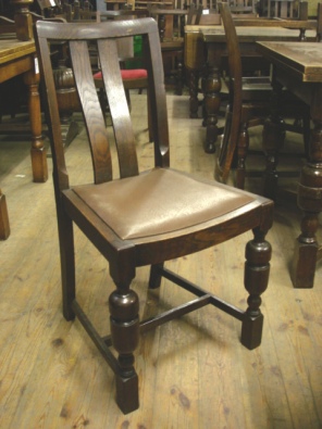 Oak Pub Chair 3