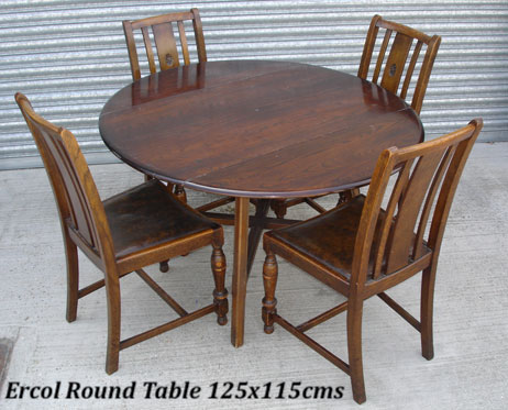 Round Pub Table 002